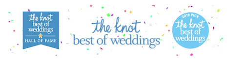 Meet The Chaplains - Vows From the Heart has been awarded The Knot's "Best Of Weddings 2019" and has been inducted into The Knot's "Best Of Weddings Hall Of Fame"