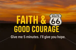Faith And Good Courage Banner